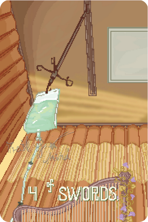 Trail of Mind Tarot – Four of Swords