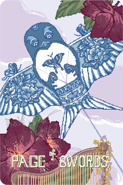 Trail of Mind Tarot – Page of Swords