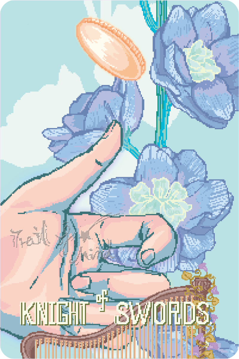 Trail of Mind Tarot – Knight of Swords