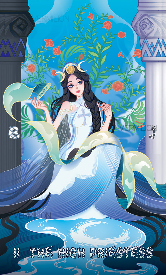 Unnamed Tarot – The High Priestess