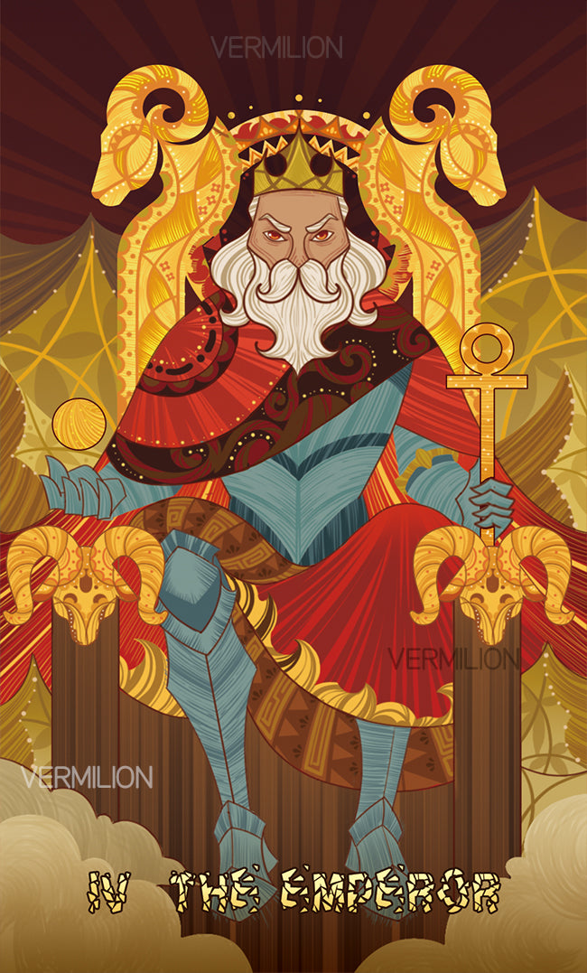 Unnamed Tarot – The Emperor
