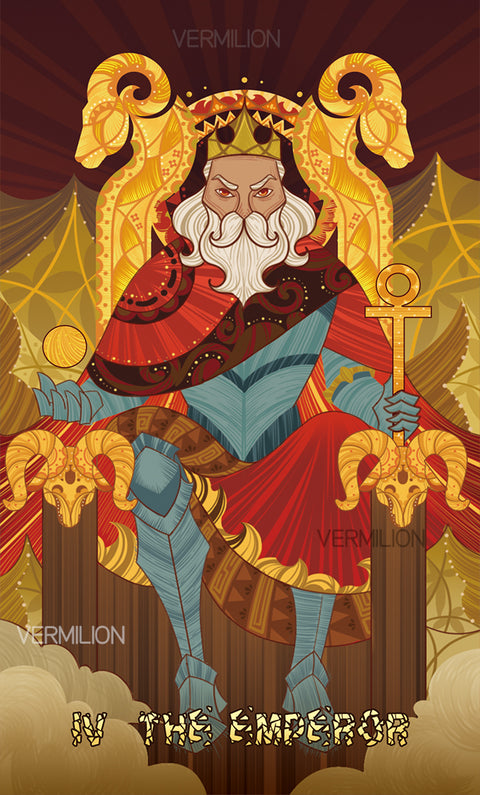 Unnamed Tarot – The Emperor