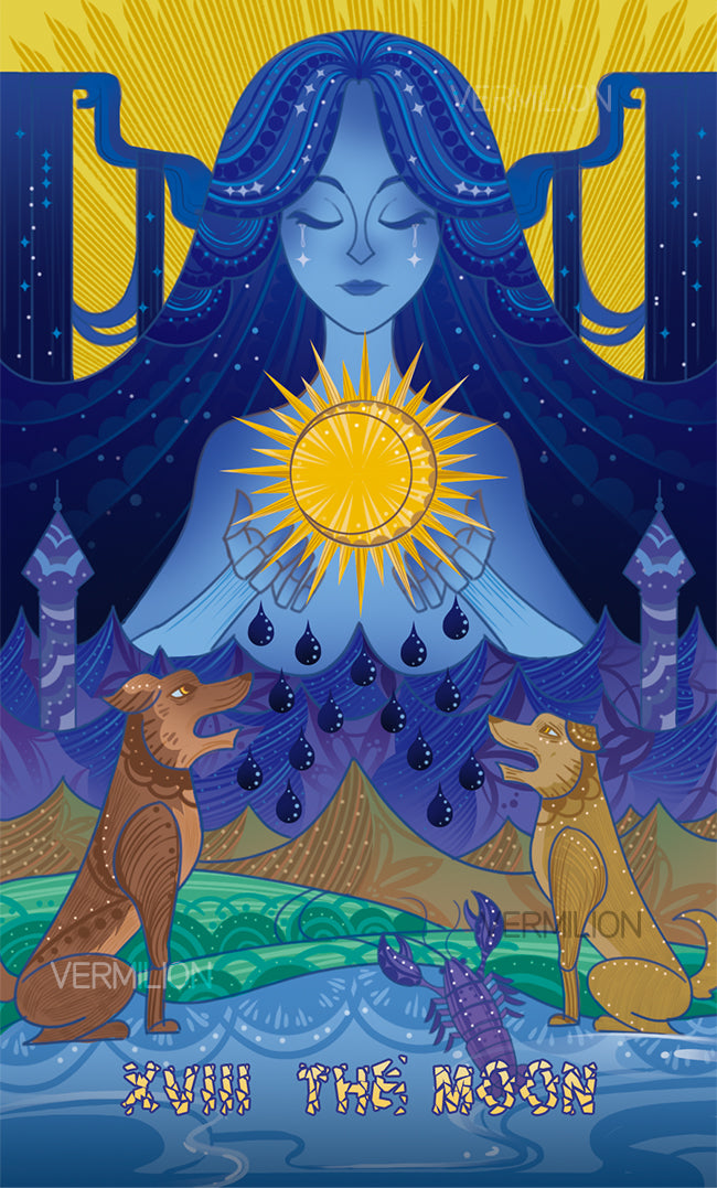 Unnamed Tarot – The Moon