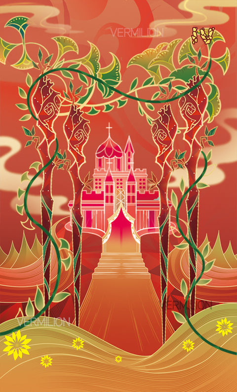 Unnamed Tarot – Four of Wands