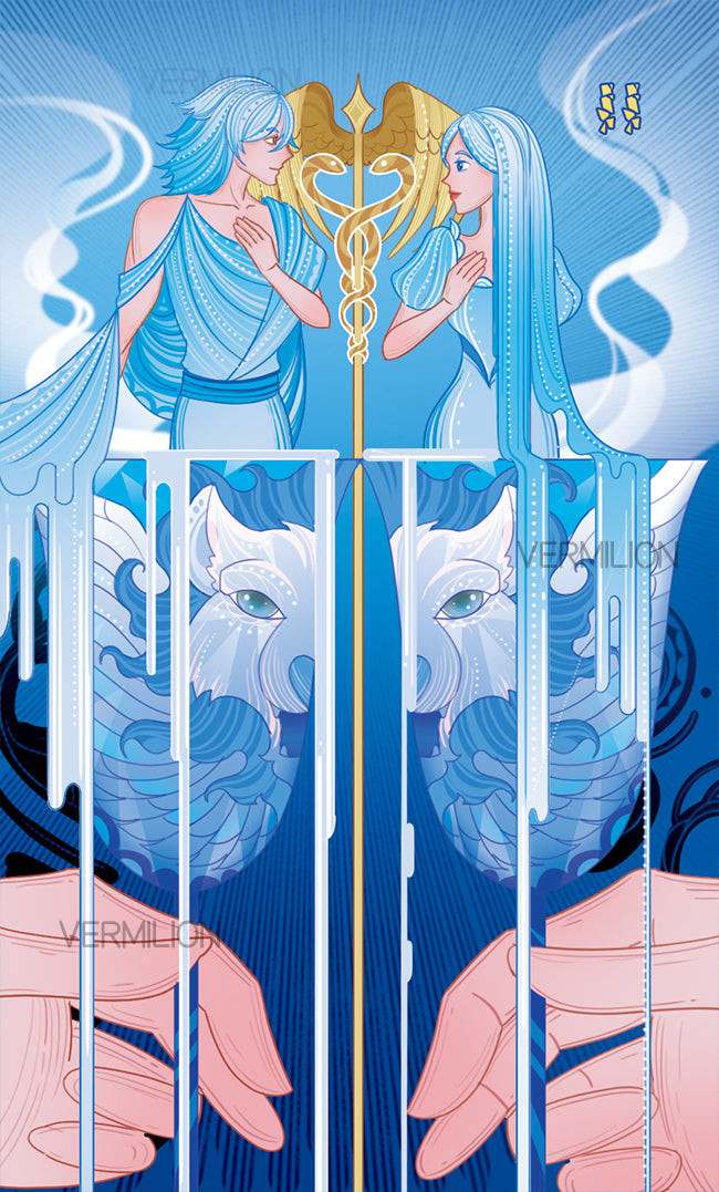 Unnamed Tarot – Two of Cups