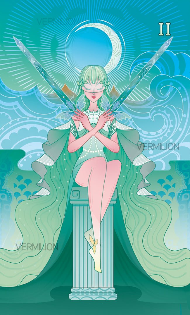 Unnamed Tarot – Two of Swords