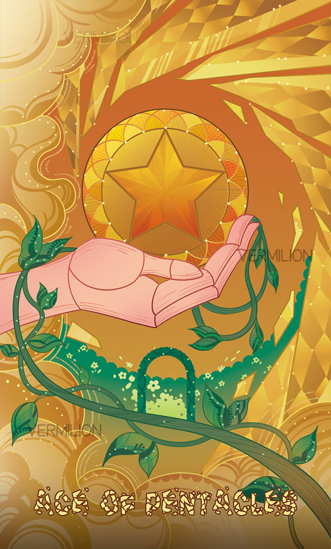Unnamed Tarot – Ace of Pentacles