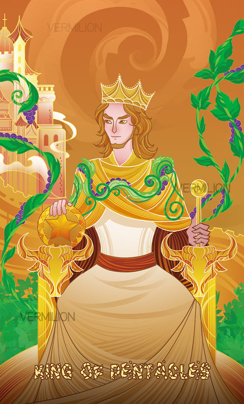 Unnamed Tarot – King of Pentacles