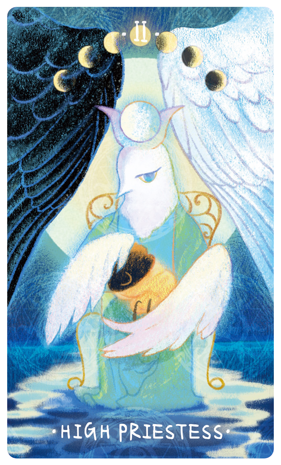 Uno with the Sun Tarot – The High Priestess