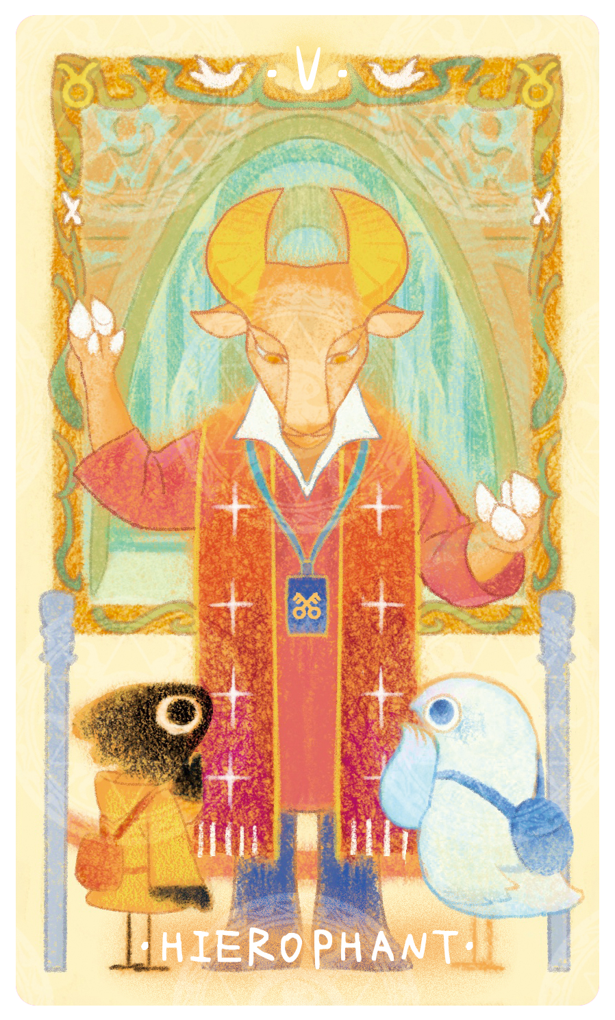 Uno with the Sun Tarot – The Hierophant