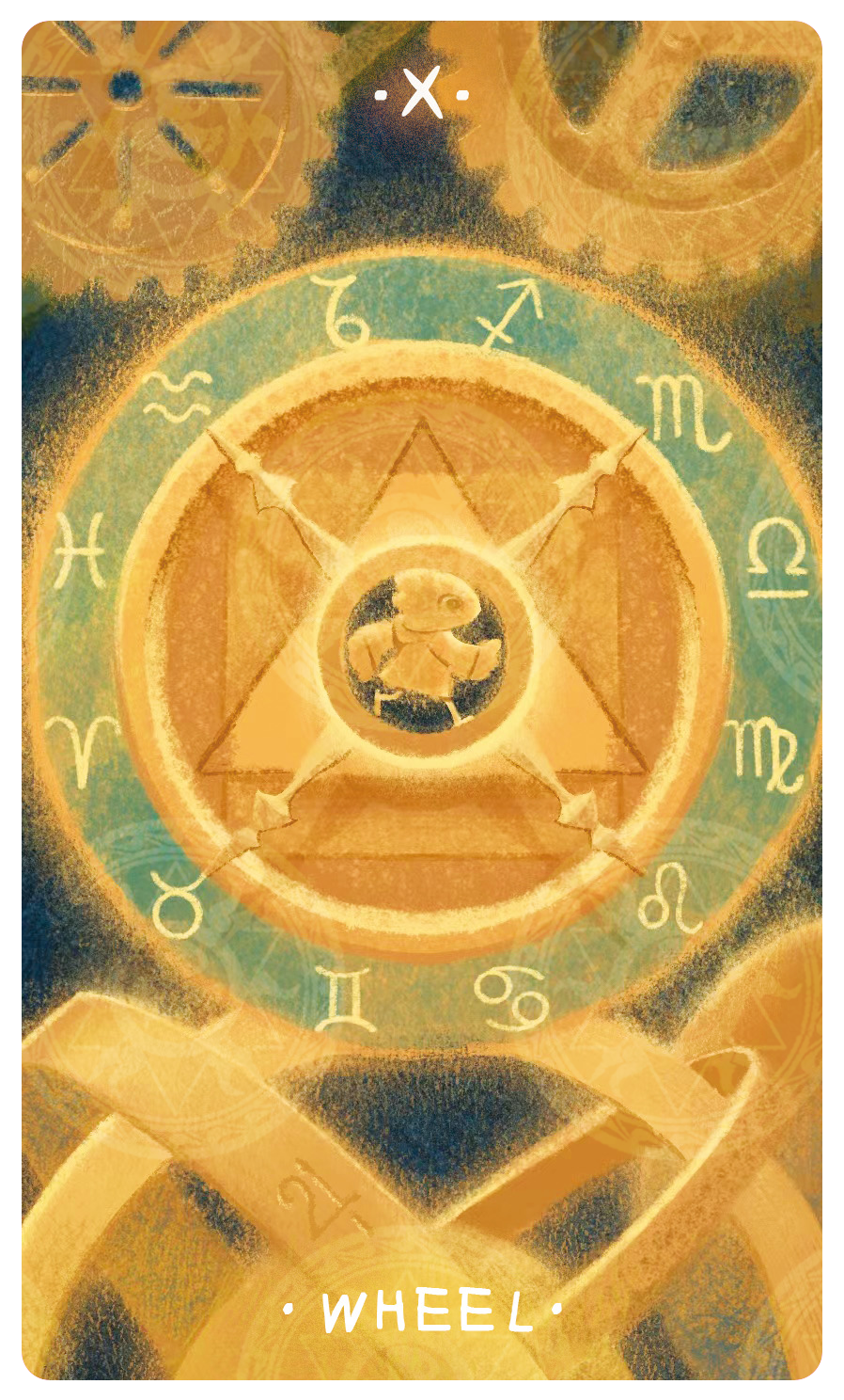 Uno with the Sun Tarot – The Wheel of Fortune