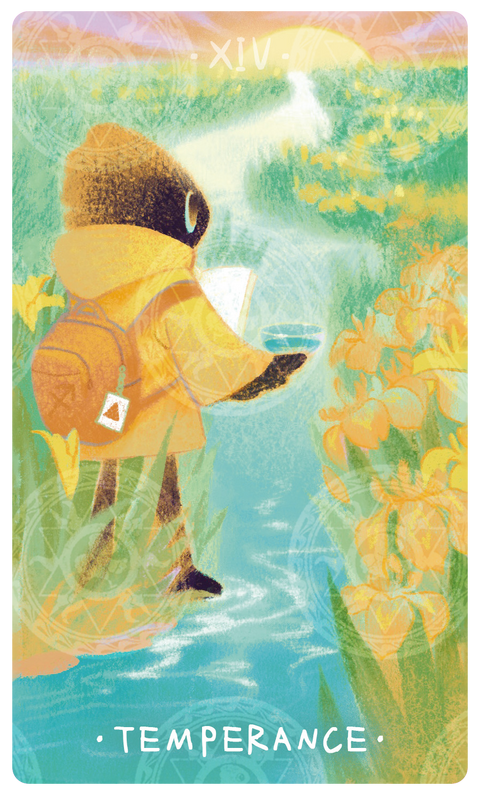 Uno with the Sun Tarot – Temperance