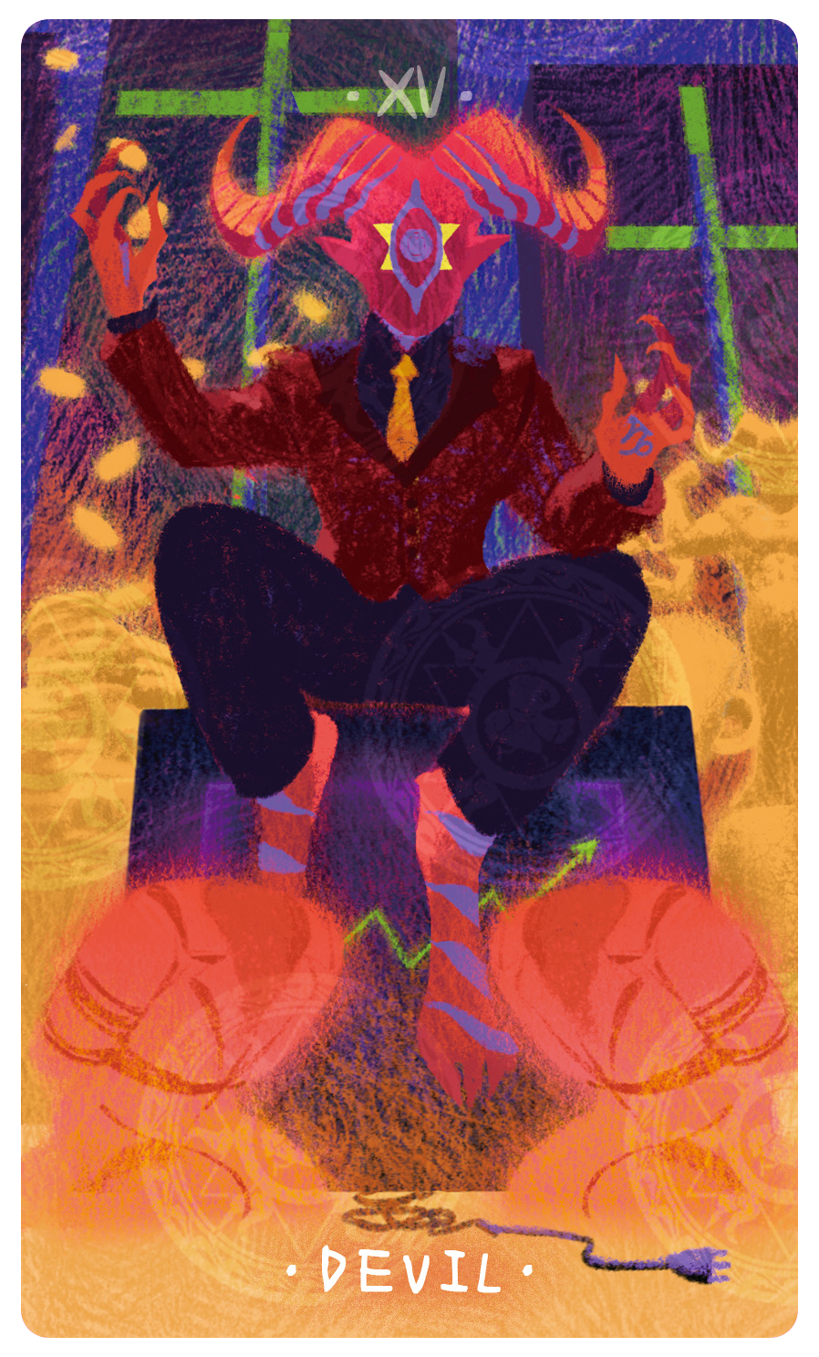 Uno with the Sun Tarot – The Devil