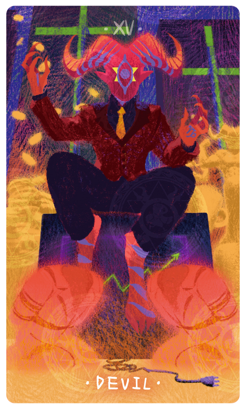 Uno with the Sun Tarot – The Devil