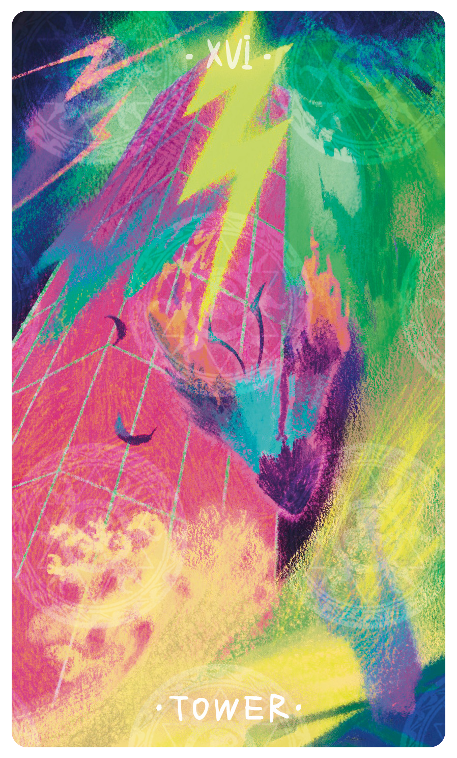 Uno with the Sun Tarot – The Tower