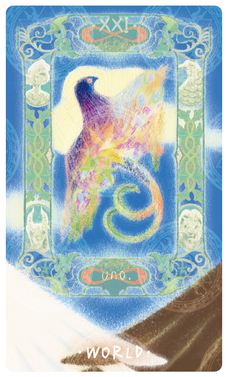 Uno with the Sun Tarot – The World