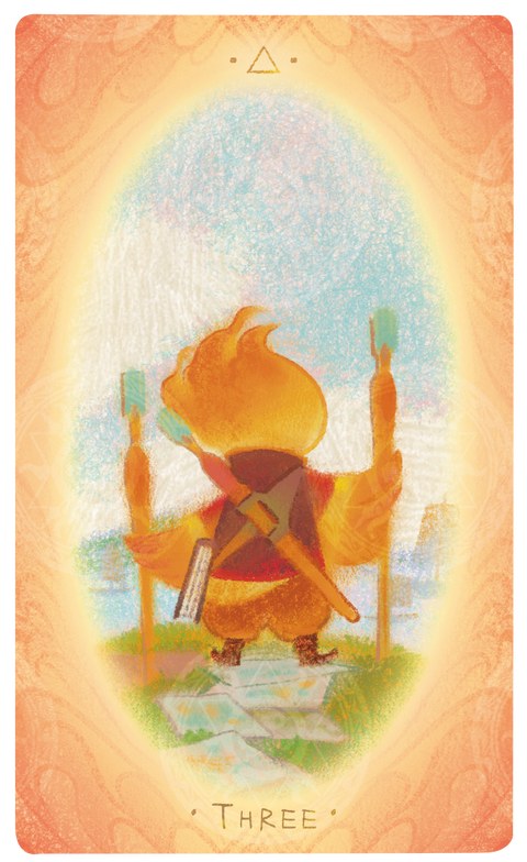 Uno with the Sun Tarot – Three of Igniters