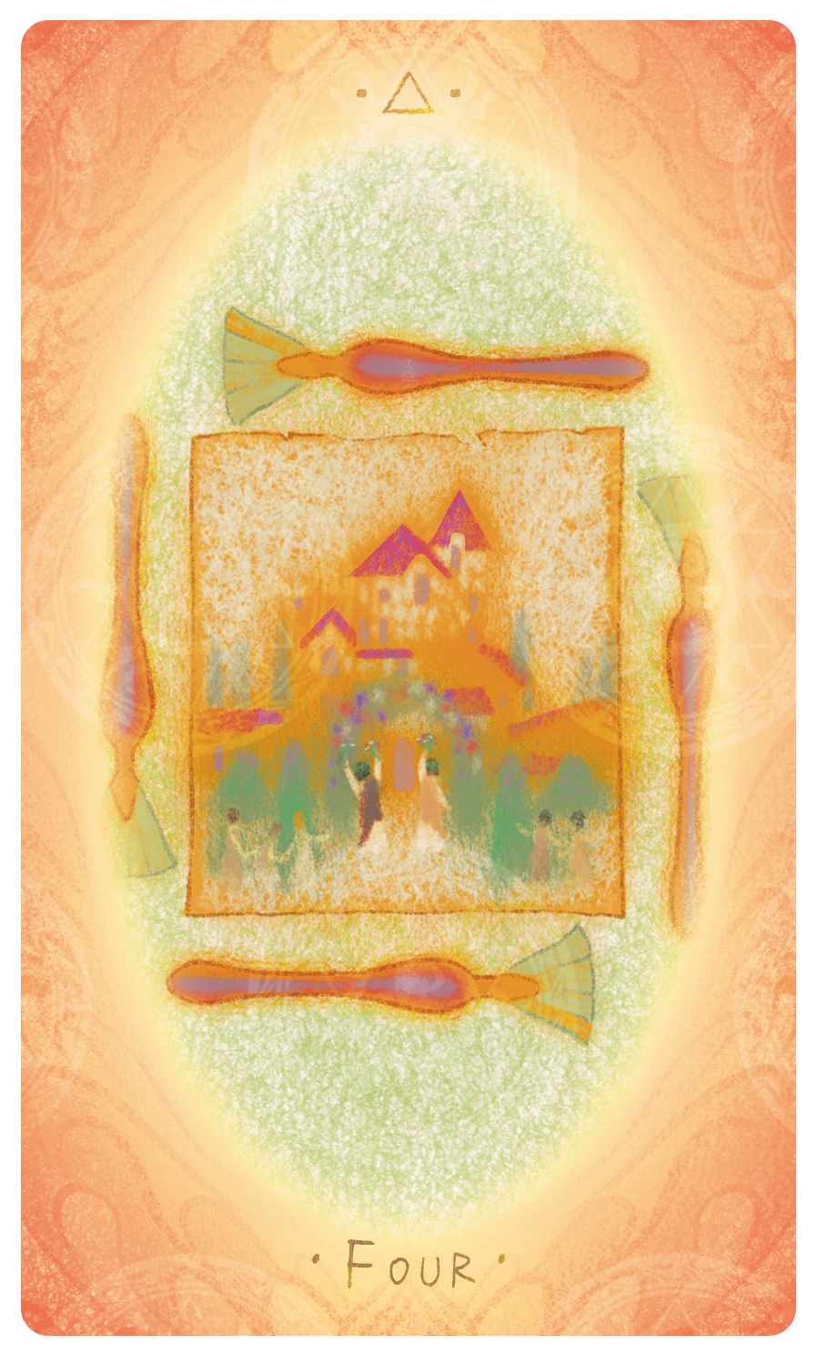 Uno with the Sun Tarot – Four of Igniters