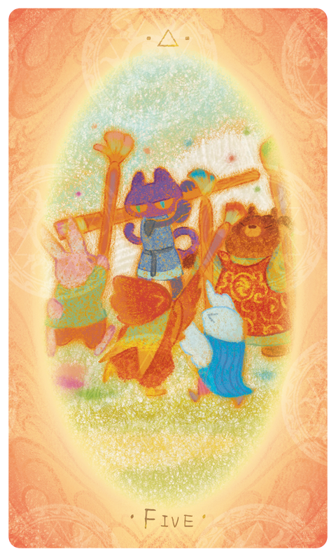 Uno with the Sun Tarot – Five of Igniters