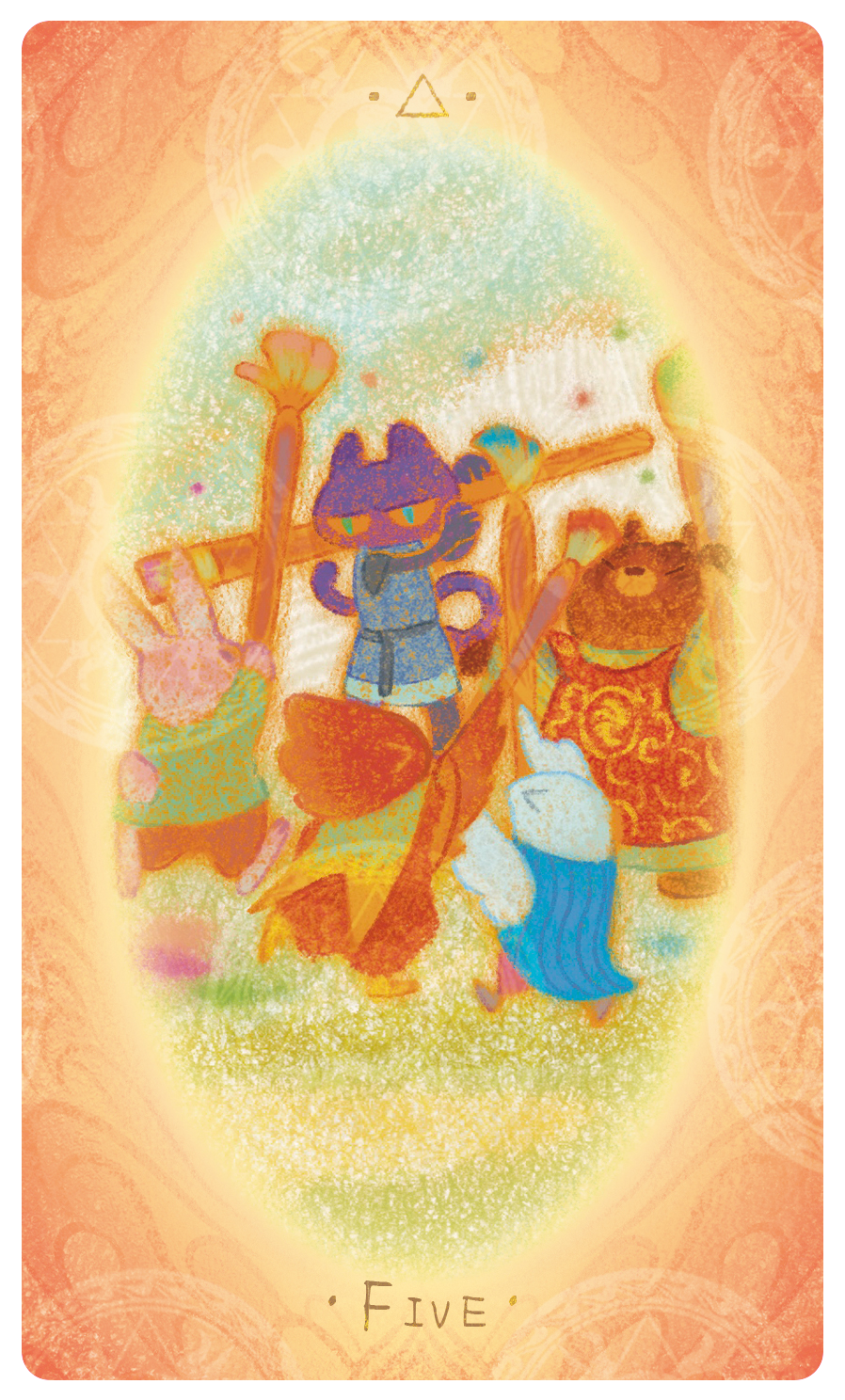 Uno with the Sun Tarot – Five of Igniters