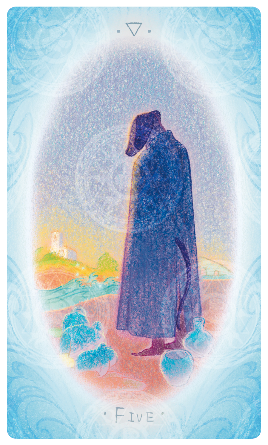 Uno with the Sun Tarot – Five of Nectar