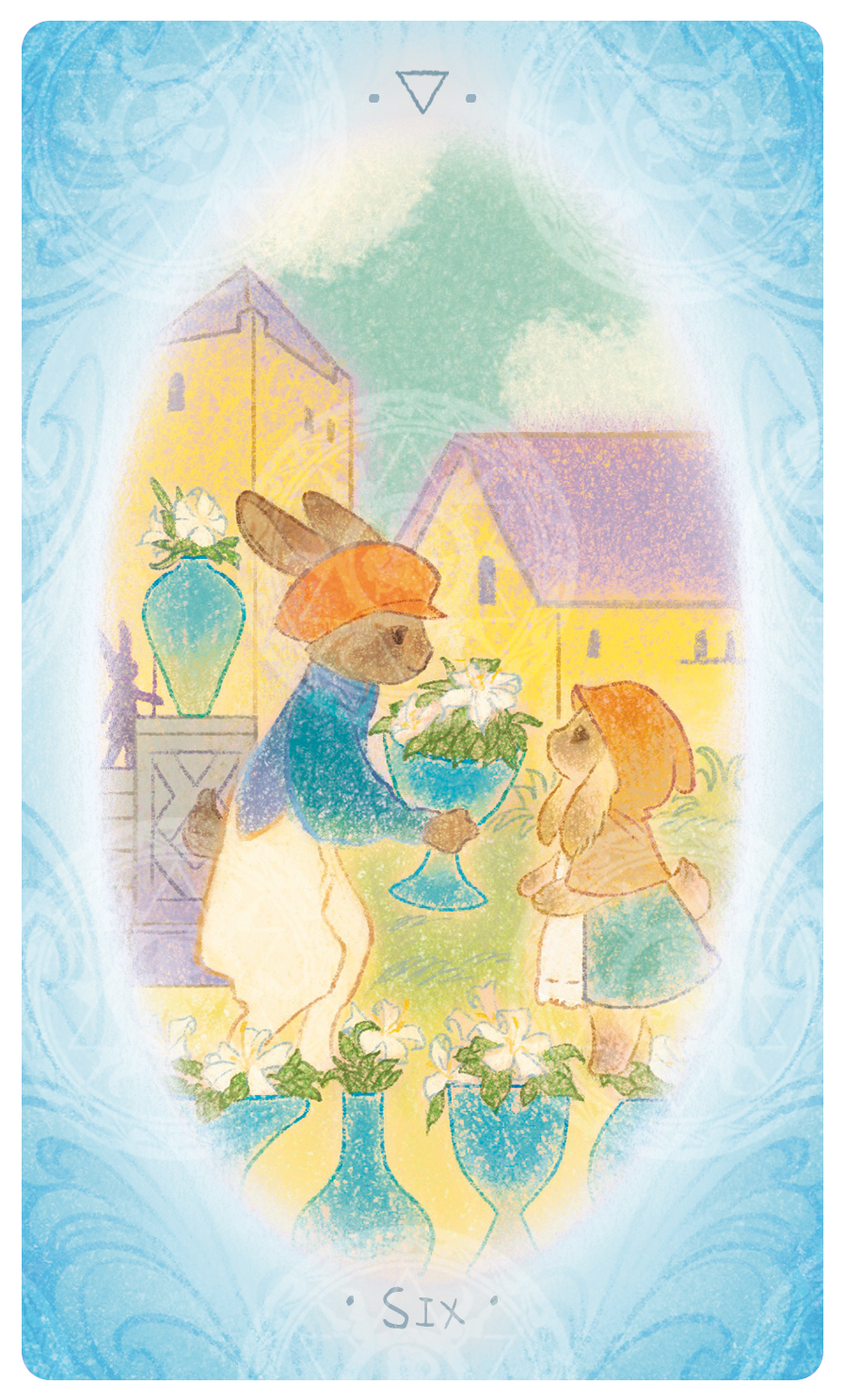 Uno with the Sun Tarot – Six of Nectar