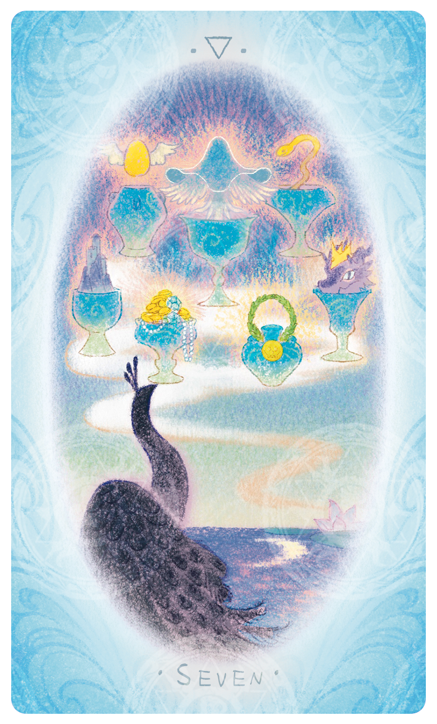 Uno with the Sun Tarot – Seven of Nectar