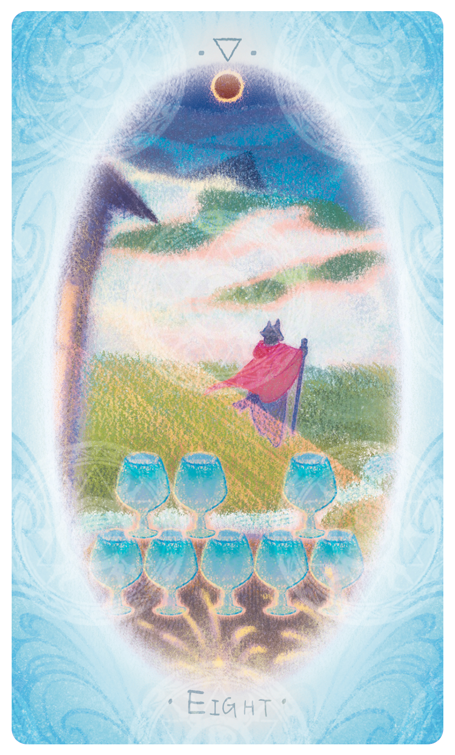 Uno with the Sun Tarot – Eight of Nectar