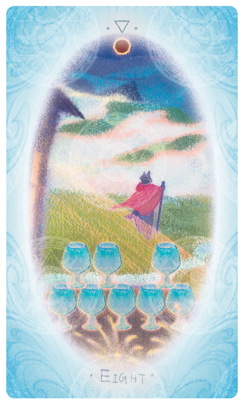 Uno with the Sun Tarot – Eight of Nectar