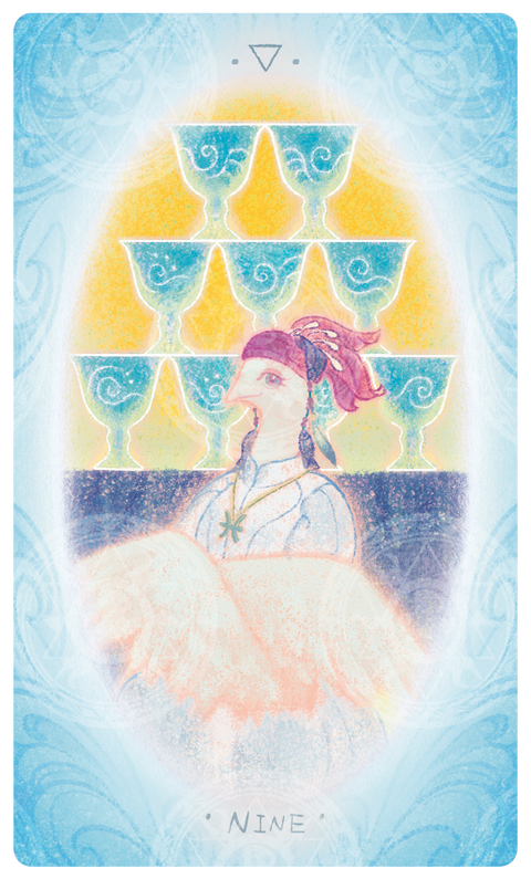 Uno with the Sun Tarot – Nine of Nectar
