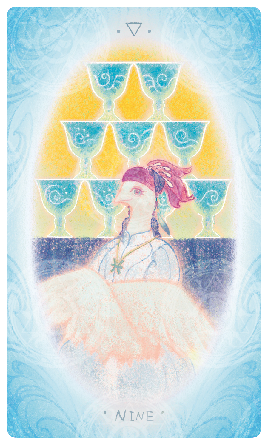Uno with the Sun Tarot – Nine of Nectar