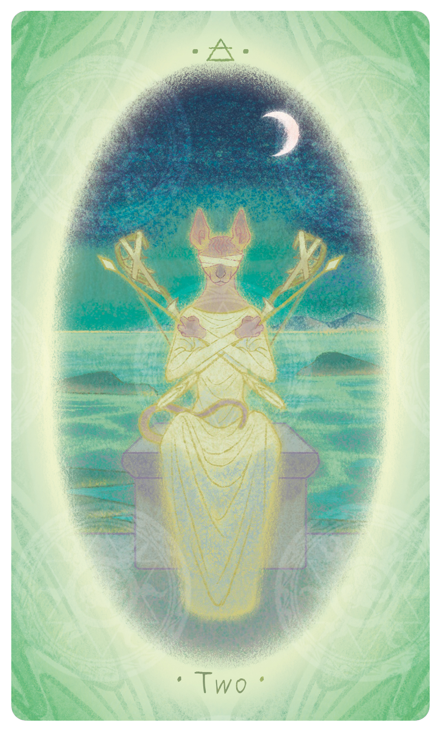 Uno with the Sun Tarot – Two of Arrows