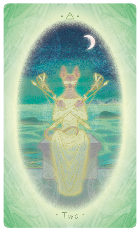 Uno with the Sun Tarot – Two of Arrows