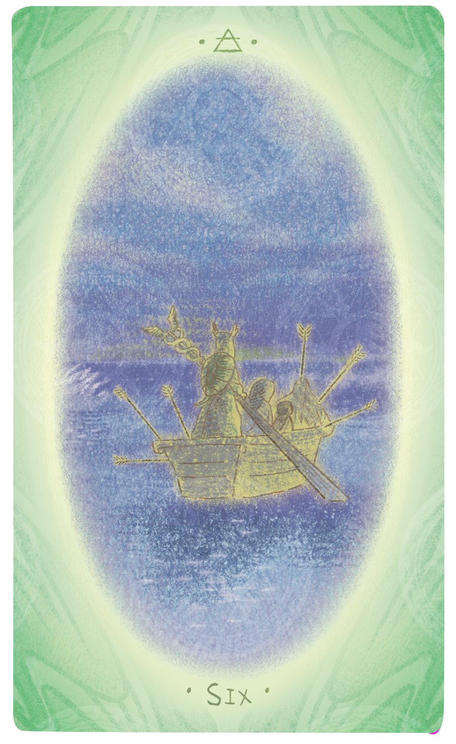 Uno with the Sun Tarot – Six of Arrows