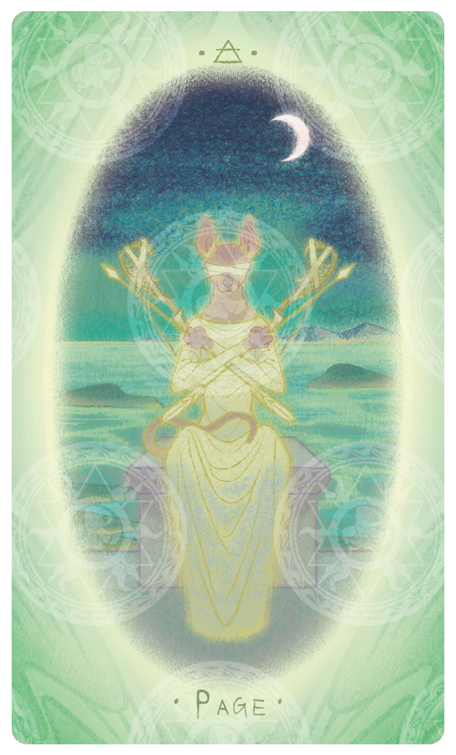Uno with the Sun Tarot – Page of Arrows