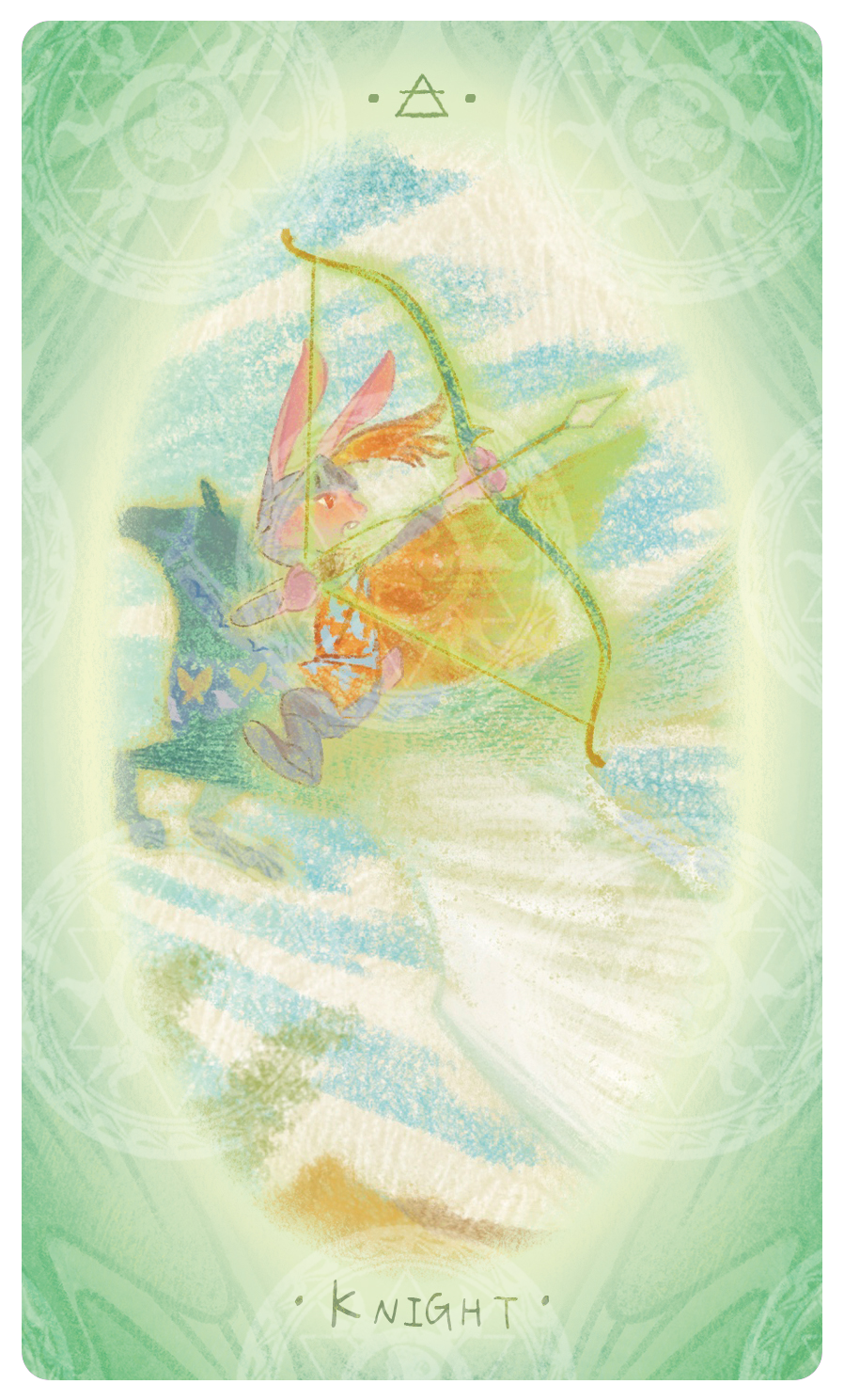 Uno with the Sun Tarot – Knight of Arrows