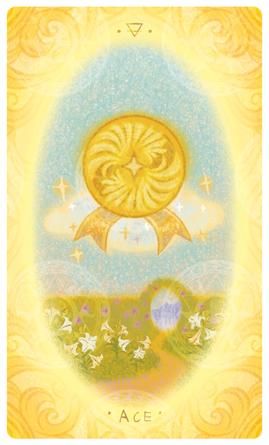 Uno with the Sun Tarot – Ace of Crests