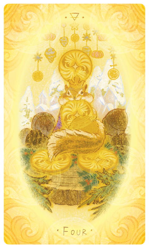 Uno with the Sun Tarot – Four of Crests