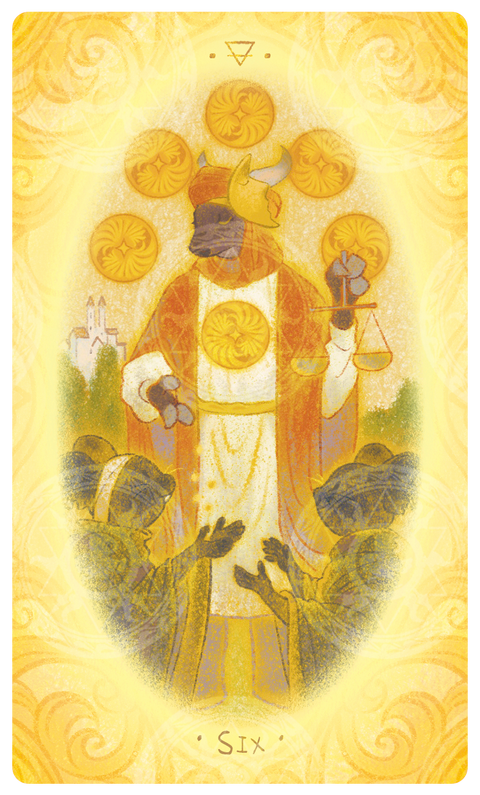 Uno with the Sun Tarot – Six of Crests
