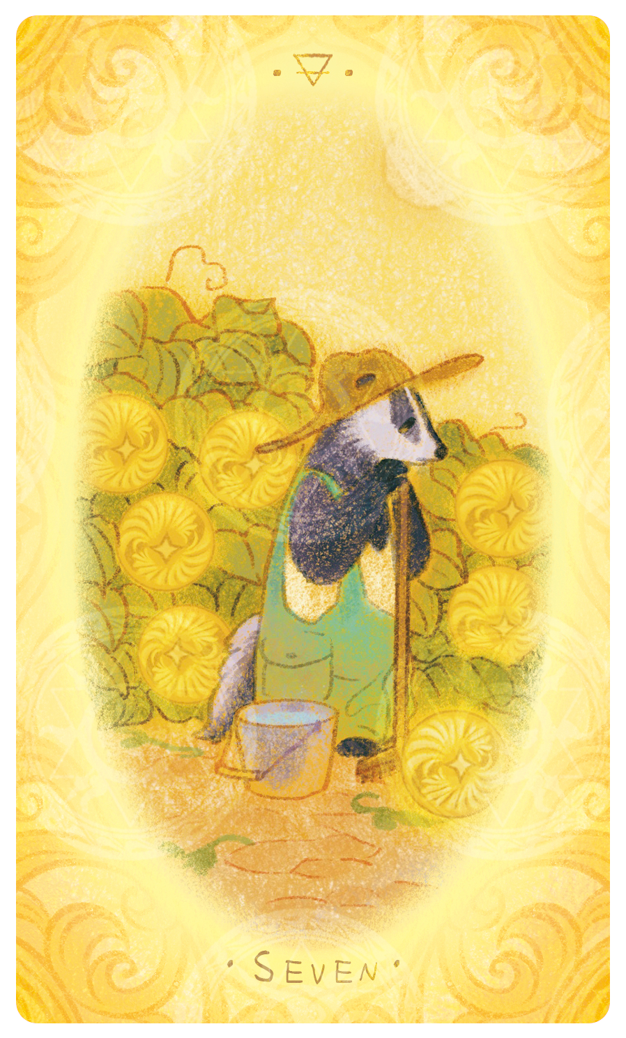 Uno with the Sun Tarot – Seven of Crests