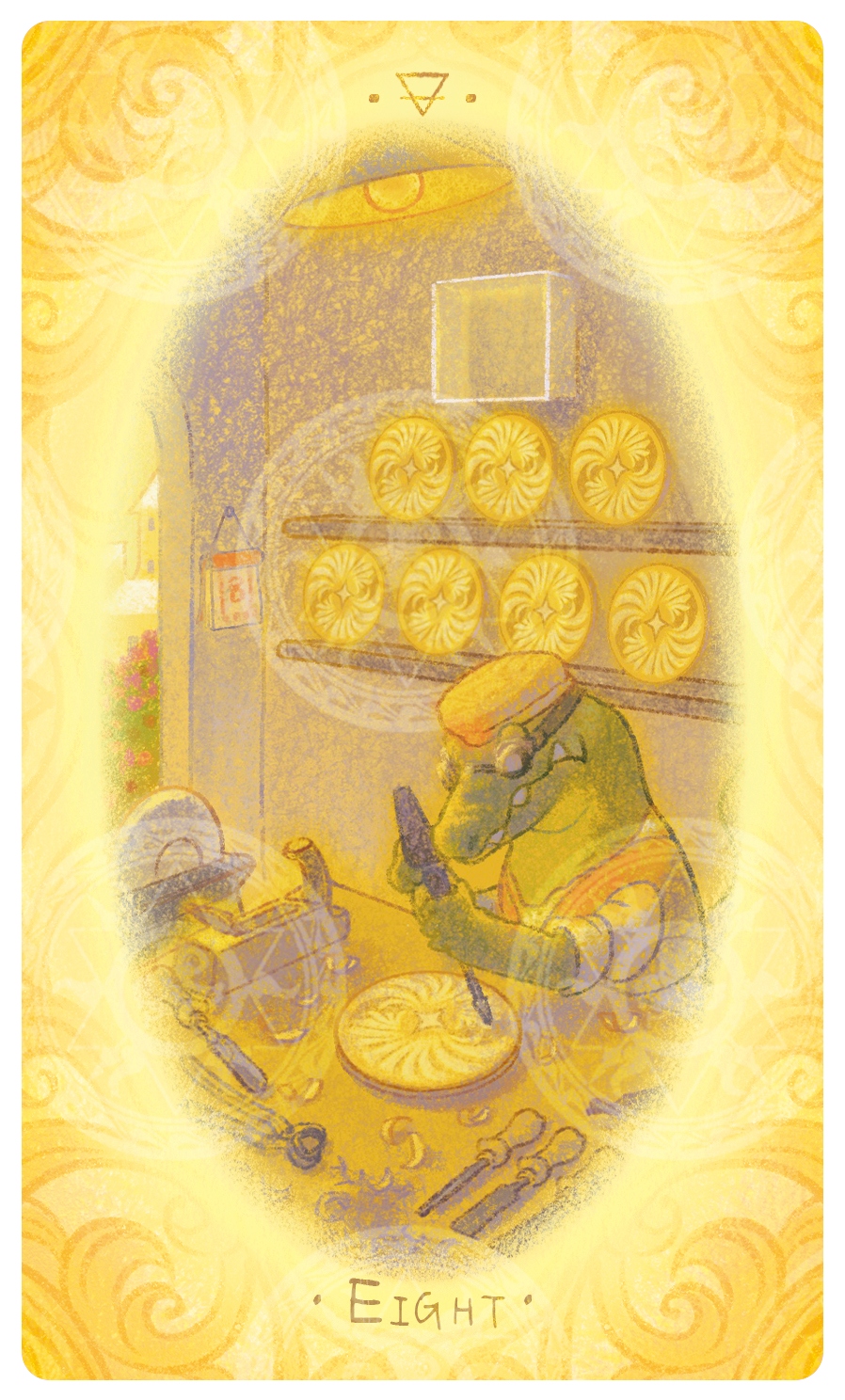 Uno with the Sun Tarot – Eight of Crests