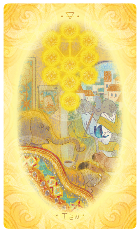 Uno with the Sun Tarot – Ten of Crests