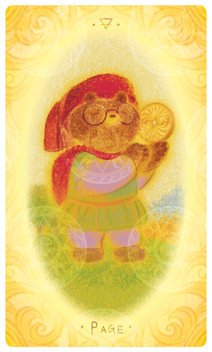 Uno with the Sun Tarot – Page of Crests
