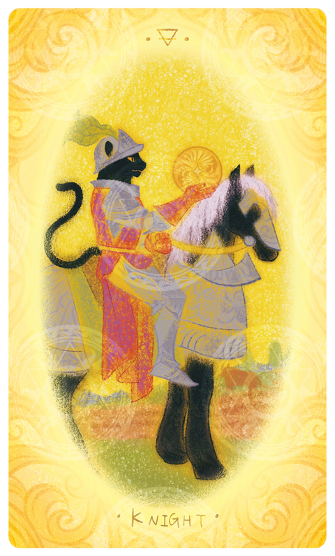 Uno with the Sun Tarot – Knight of Crests