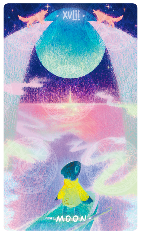 Uno with the Sun Tarot – The Moon (alternative)