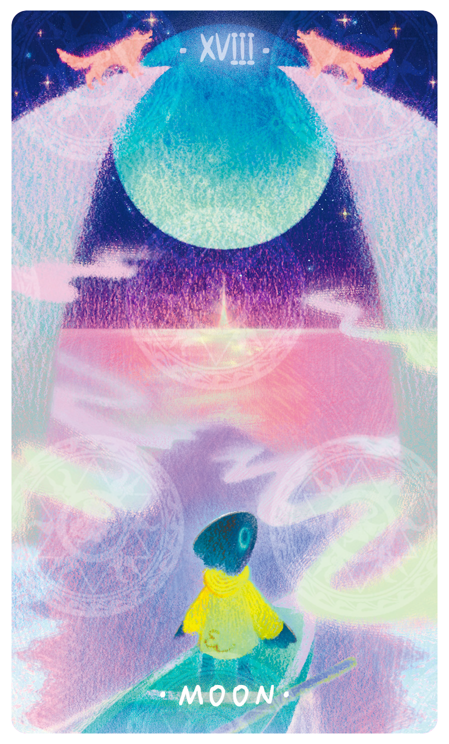 Uno with the Sun Tarot – The Moon (alternative)
