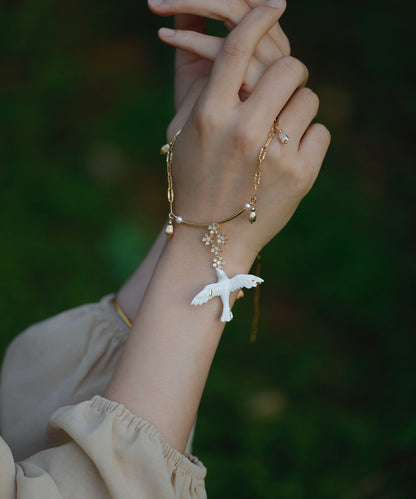 YIHE Ceramic Necklace "Flight of Grace"