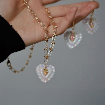 YIHE Ceramic Necklace "Heart al Dente"