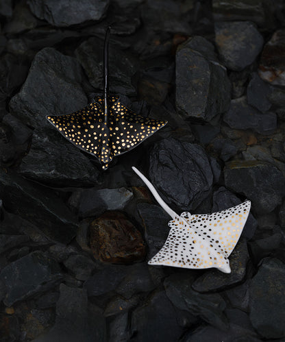 YIHE Ceramic Brooches "Batoids"