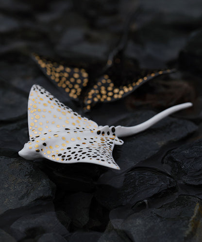 YIHE Ceramic Brooches "Batoids"